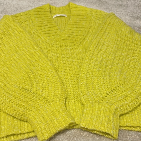 Anthropologie Sweater - Bright Yellow - Picture 2 of 6